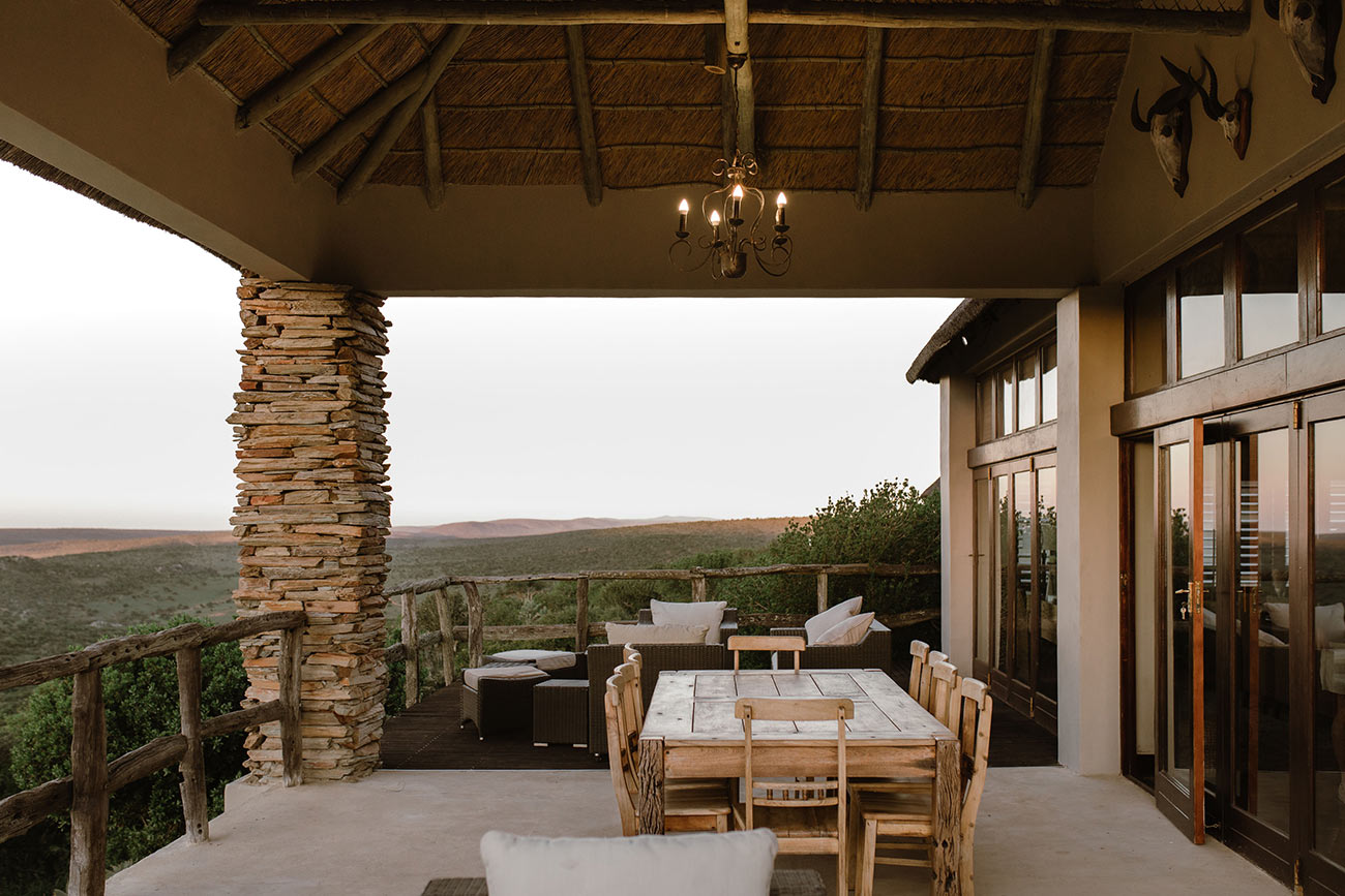 The Hunting Lodge at sunset