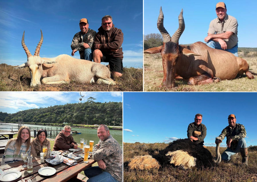 Hunting on a South African hunting safari