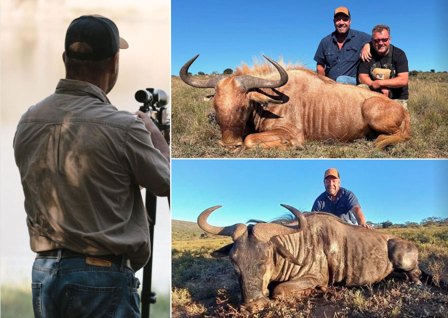 Hunting on a South African hunting safari