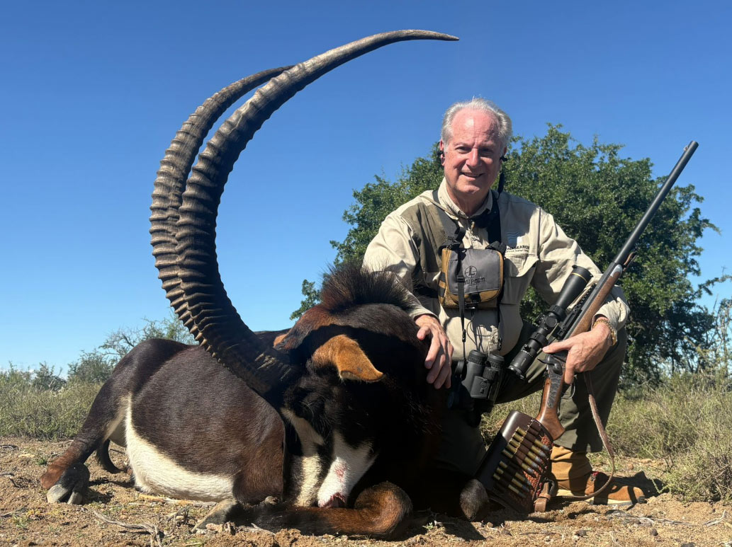Hunting on a South African hunting safari